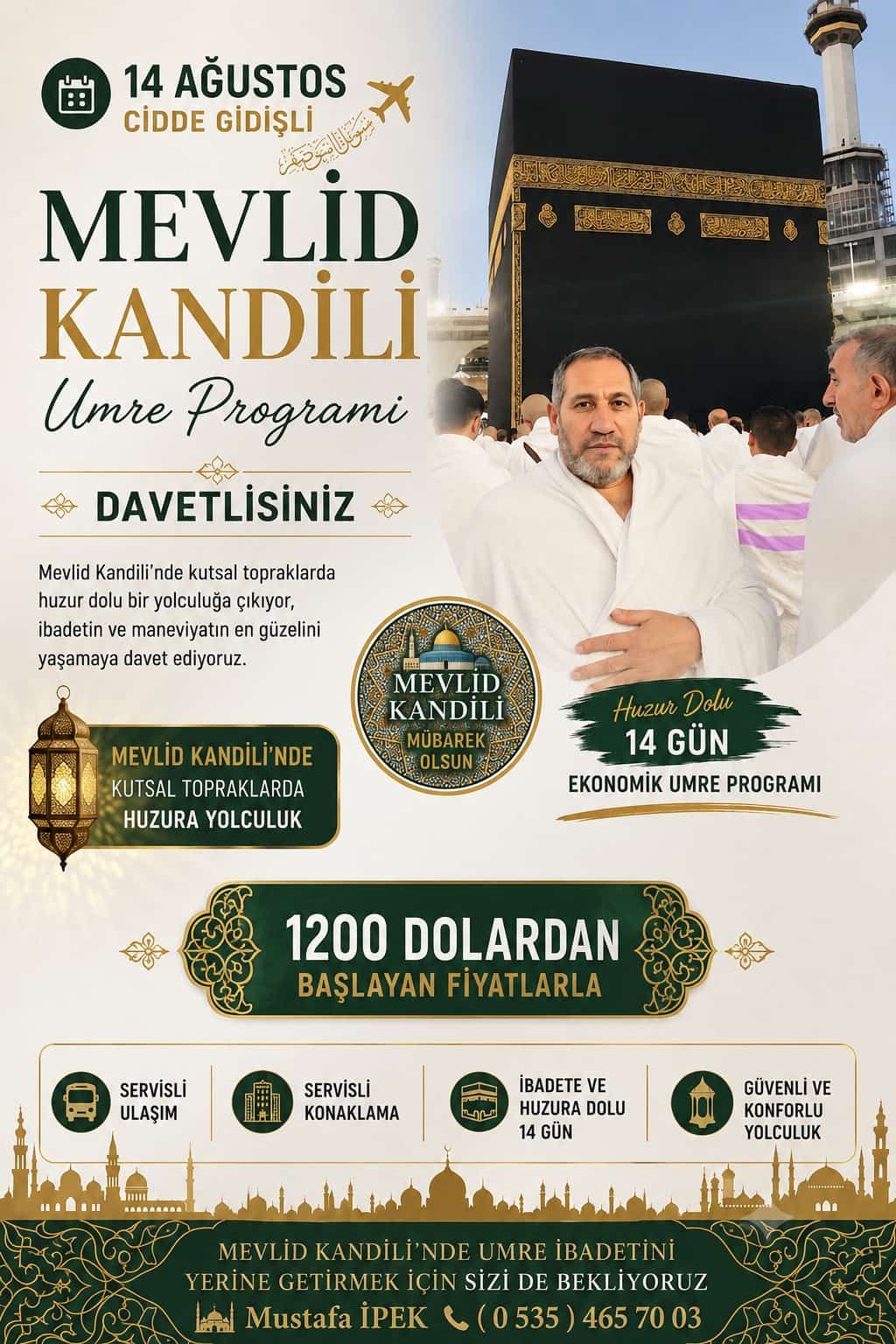 Mevlid Kandili Umre Programı